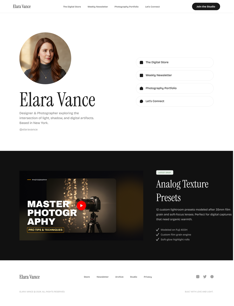 Creators website